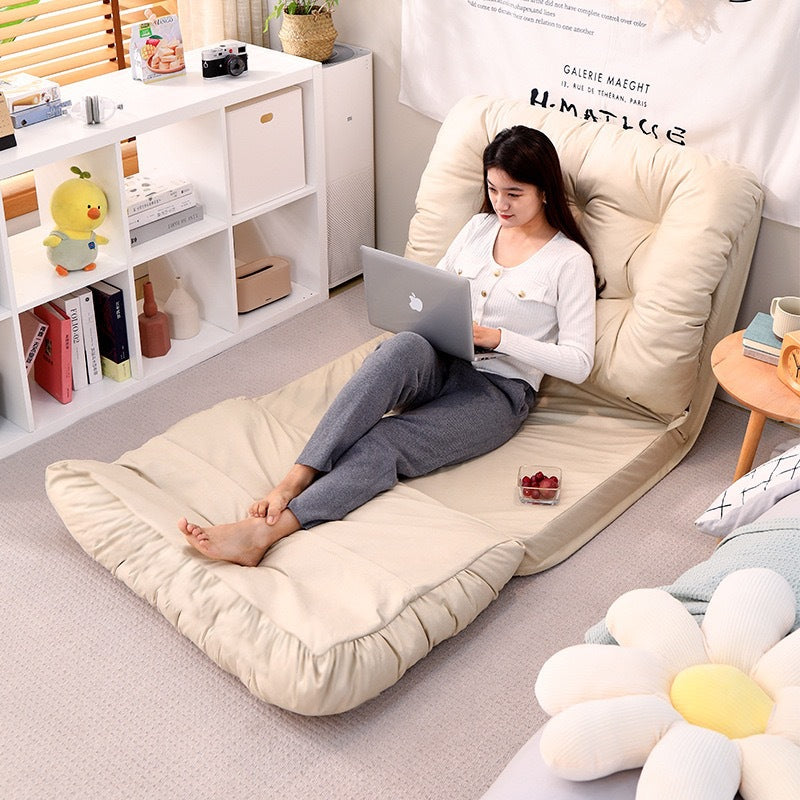 New Foldable Balcony Tatami Floor-Sitting Floor Futon Sofa Bed – Cozy Human & Pet Nest Sofa