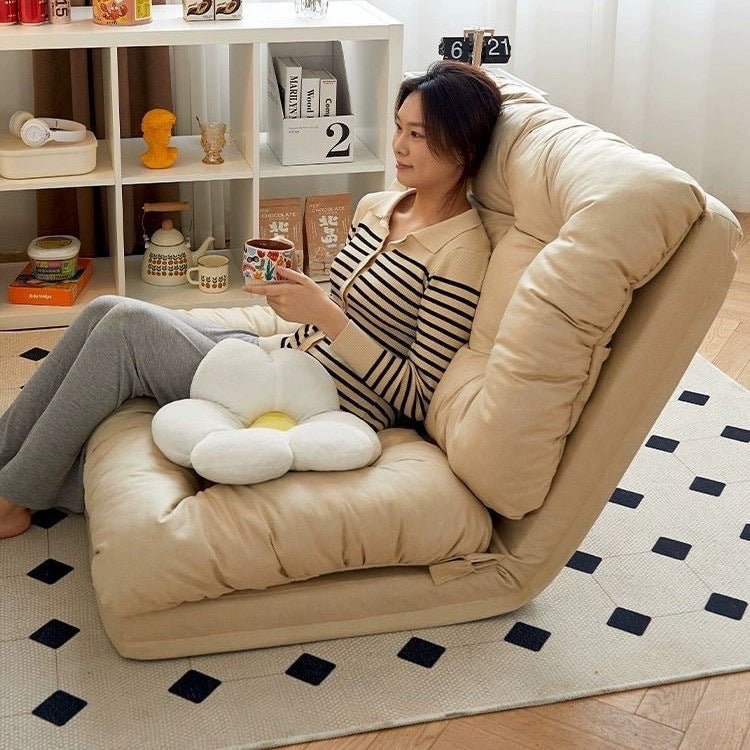 New Foldable Balcony Tatami Floor-Sitting Floor Futon Sofa Bed – Cozy Human & Pet Nest Sofa