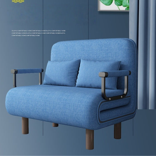 Foldable Sofa Bed (Dual-Use, Multifunctional, Midday Nap, Fabric, Apartment, Internet-Famous, Simple, Small-Apartment Model)